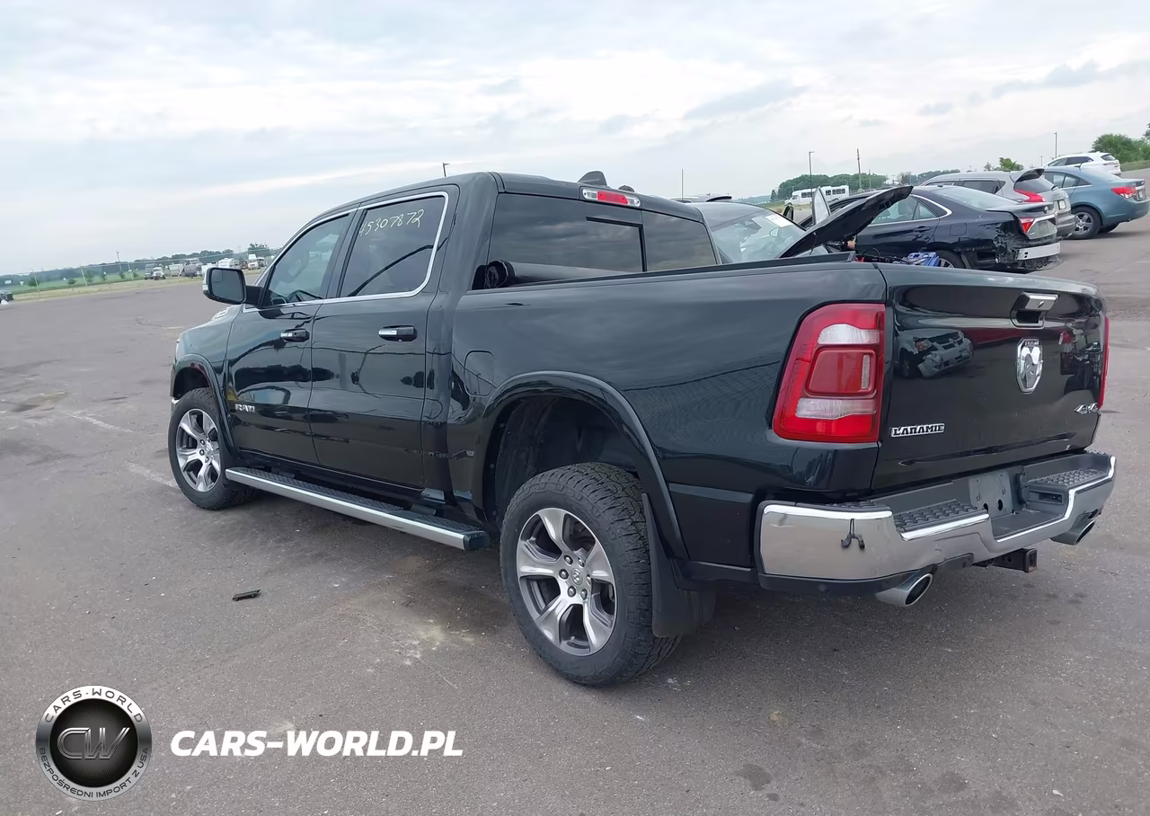 2020 Ram 1500 Laramie 4X4 5'7 Box VIN:1C6SRFJT0LN308455 - 3