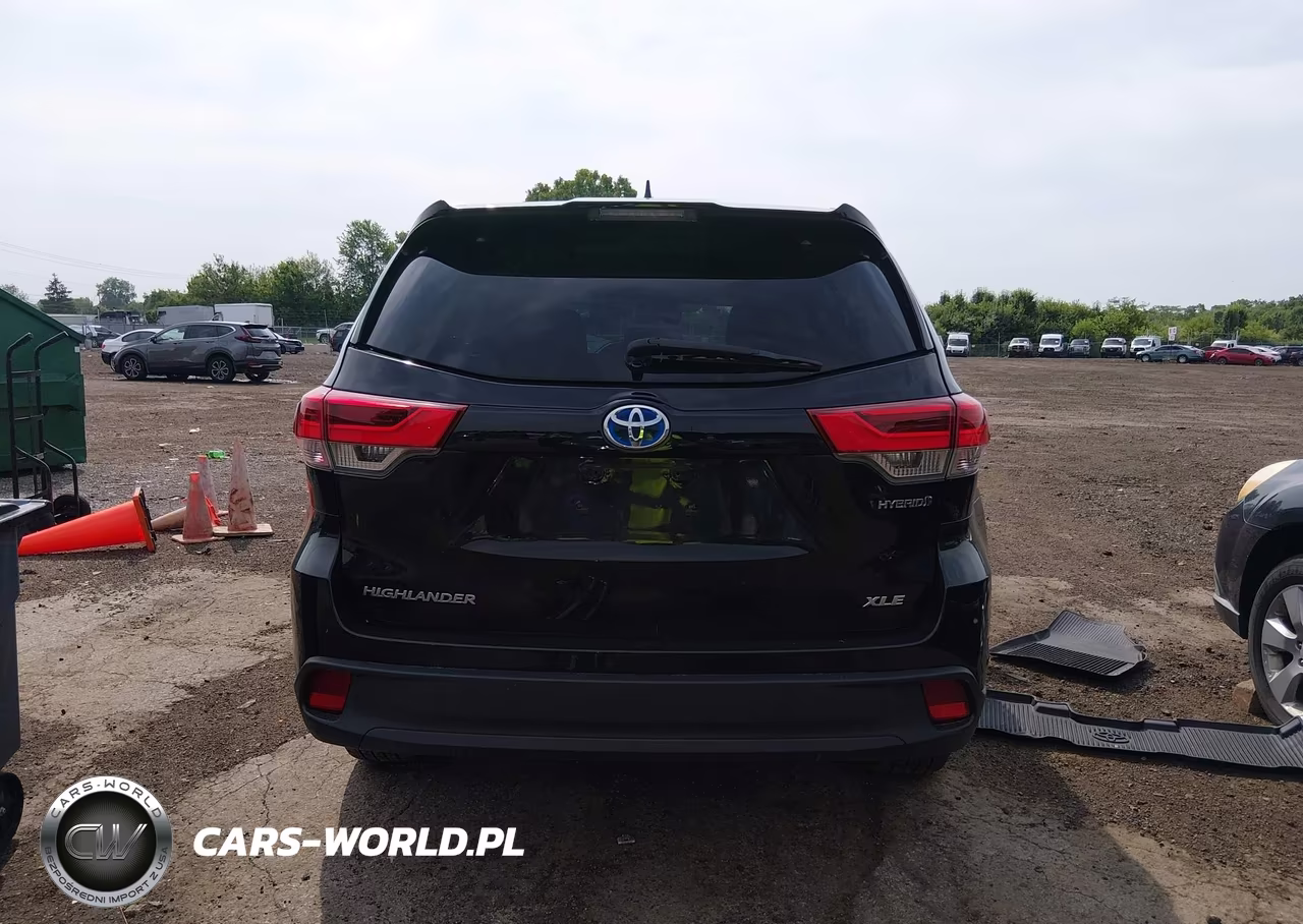 2018 Toyota Highlander Hybrid Xle VIN:5TDJGRFH1JS037039 - 17