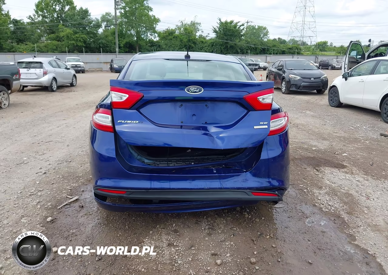 2013 Ford Fusion Se VIN:3FA6P0HR1DR117025 - 16