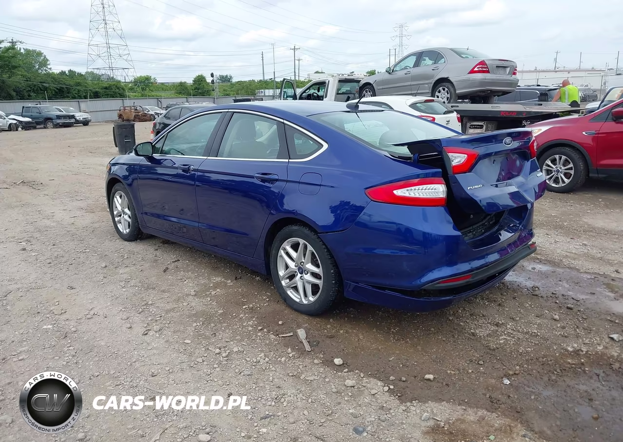2013 Ford Fusion Se VIN:3FA6P0HR1DR117025 - 3
