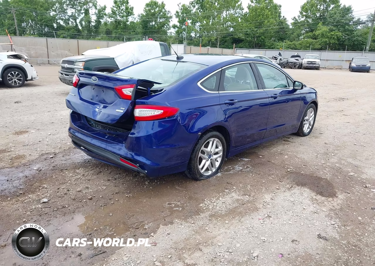 2013 Ford Fusion Se VIN:3FA6P0HR1DR117025 - 4
