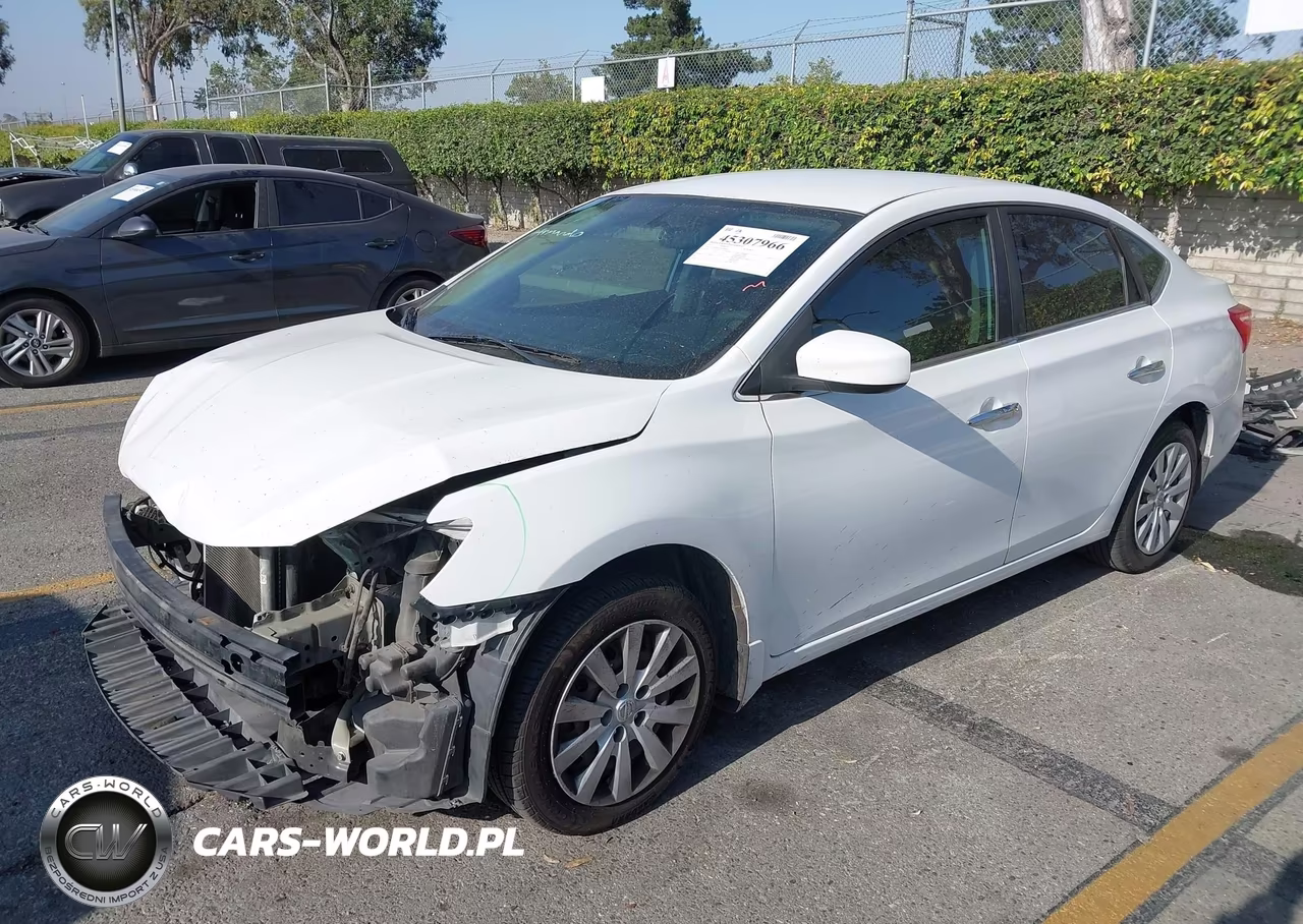 2017 Nissan Sentra S VIN:3N1AB7AP6HY260376 - 2