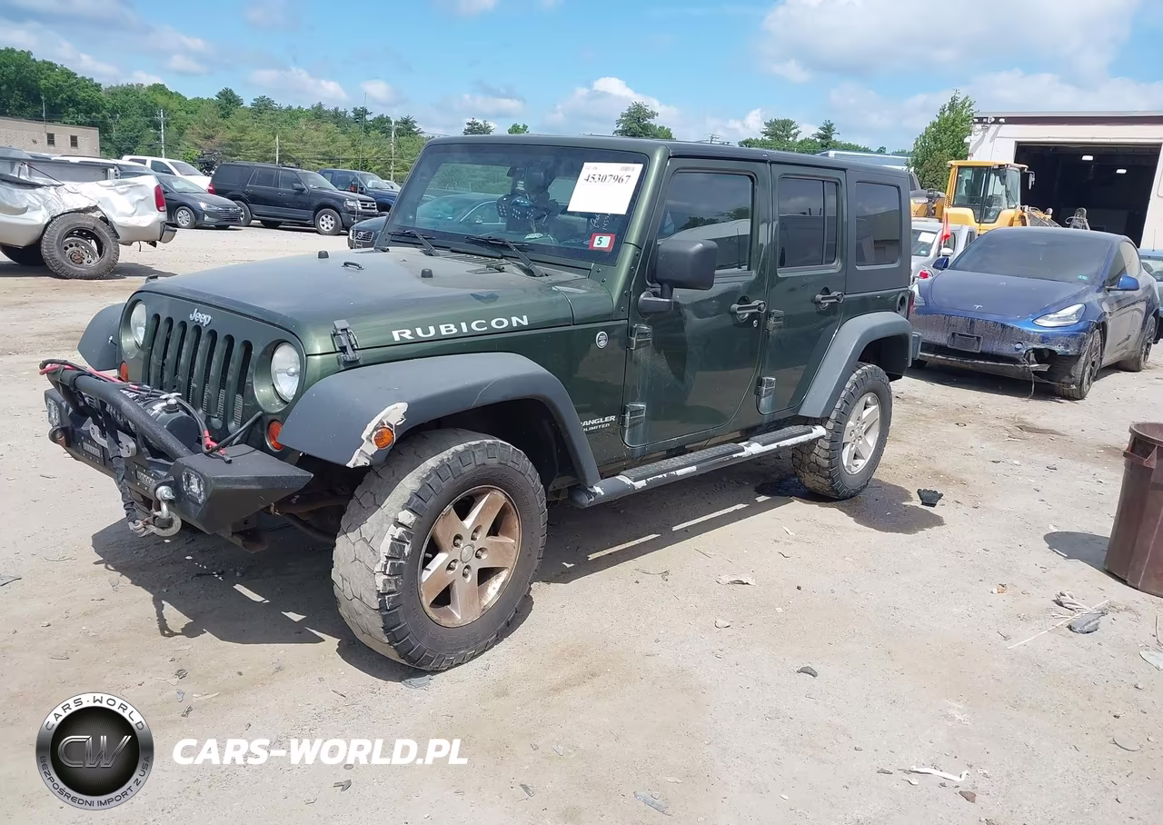 2008 Jeep Wrangler Unlimited Rubicon VIN:1J4GA69178L586601 - 2