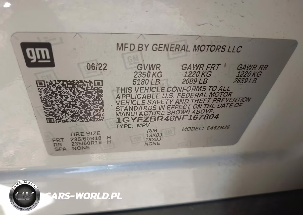 2022 Cadillac Xt4 Awd Luxury VIN:1GYFZBR46NF167804 - 9