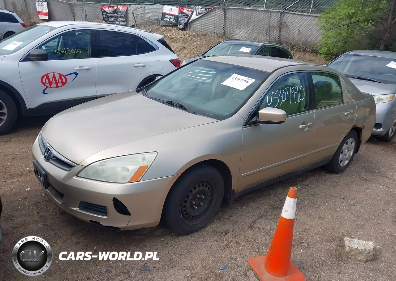 2007 Honda Accord 2.4 Lx VIN:1HGCM56477A063966 - 2