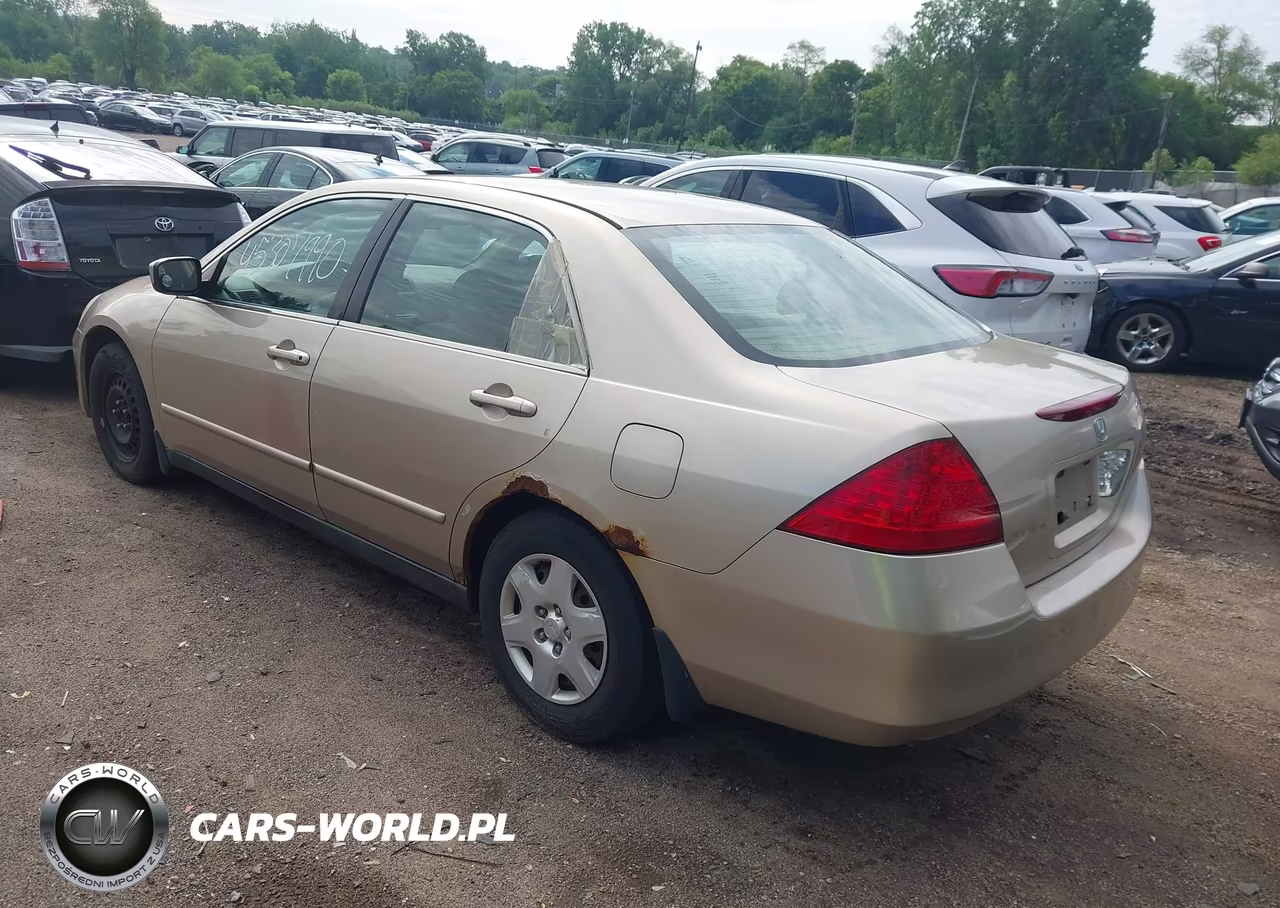 2007 Honda Accord 2.4 Lx VIN:1HGCM56477A063966 - 3