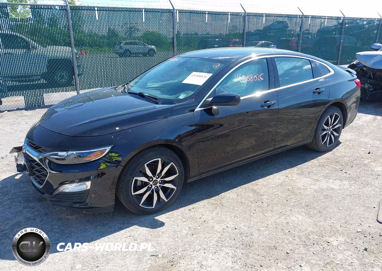 2022 Chevrolet Malibu Fwd Rs VIN:1G1ZG5STXNF210643 - 2