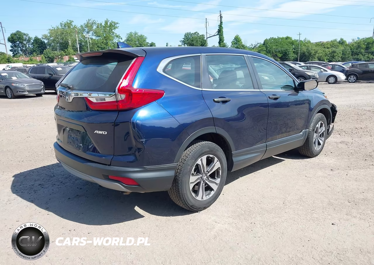 2018 Honda Cr-V Lx VIN:2HKRW6H36JH227608 - 4
