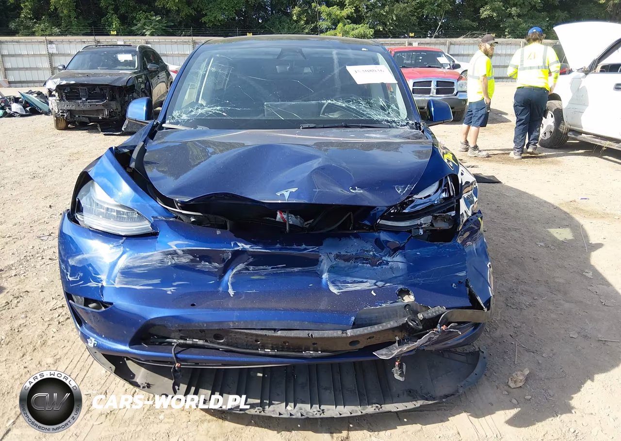 2021 Tesla Model Y Long Range Dual Motor All-Wheel Drive VIN:5YJYGAEE7MF112097 - 11