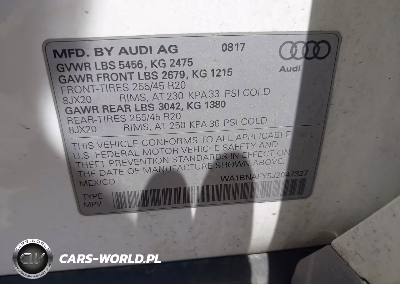 2018 Audi Q5 2.0T Premium-2.0T Tech Premium VIN:WA1BNAFY5J2047327 - 9