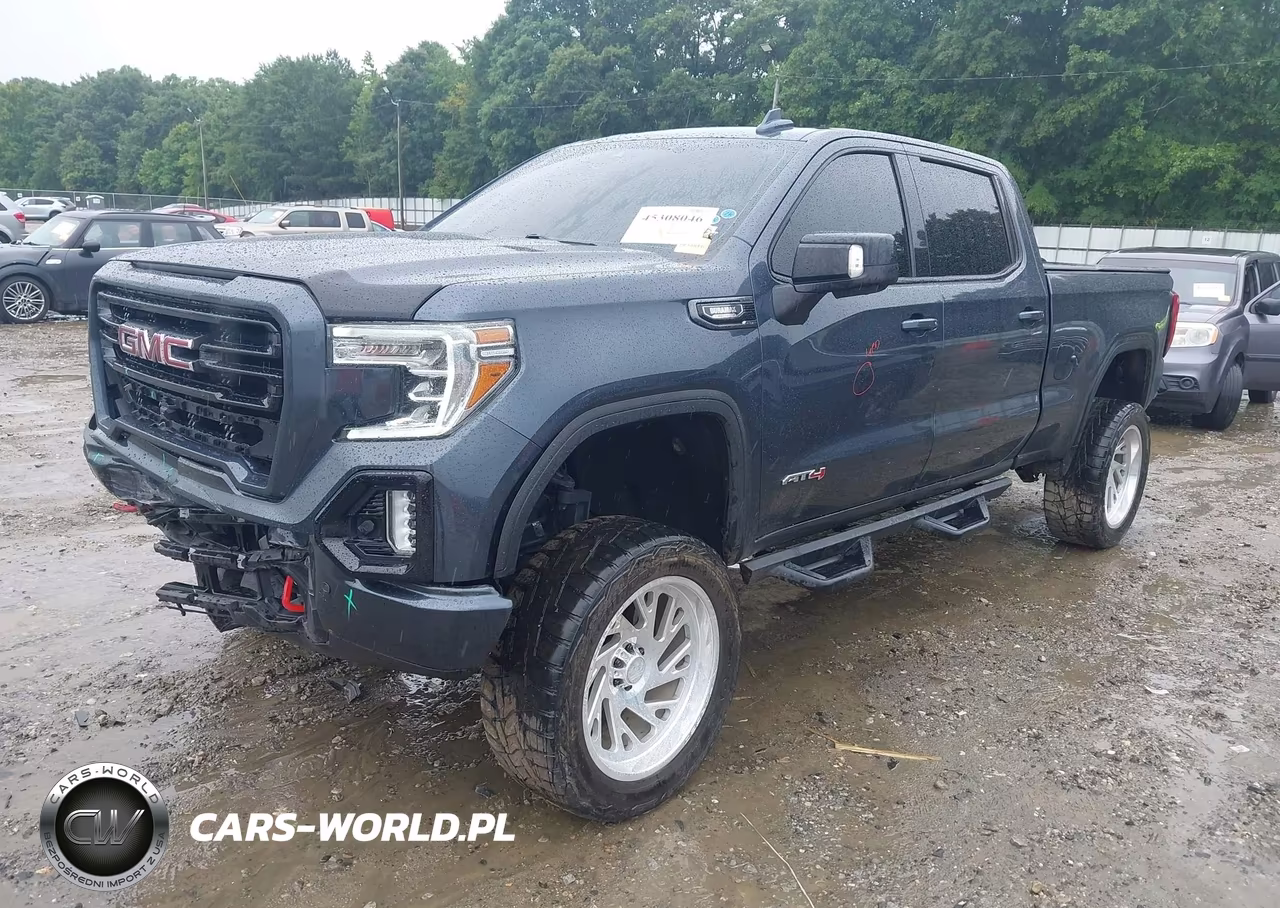 2021 GMC Sierra 1500 4Wd Standard Box At4 VIN:1GTU9EET5MZ257406 - 2