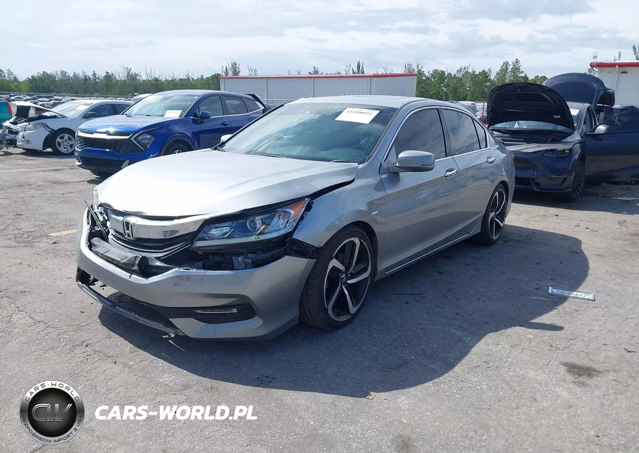 2016 Honda Accord Ex VIN:1HGCR2F05GA247204 - 2