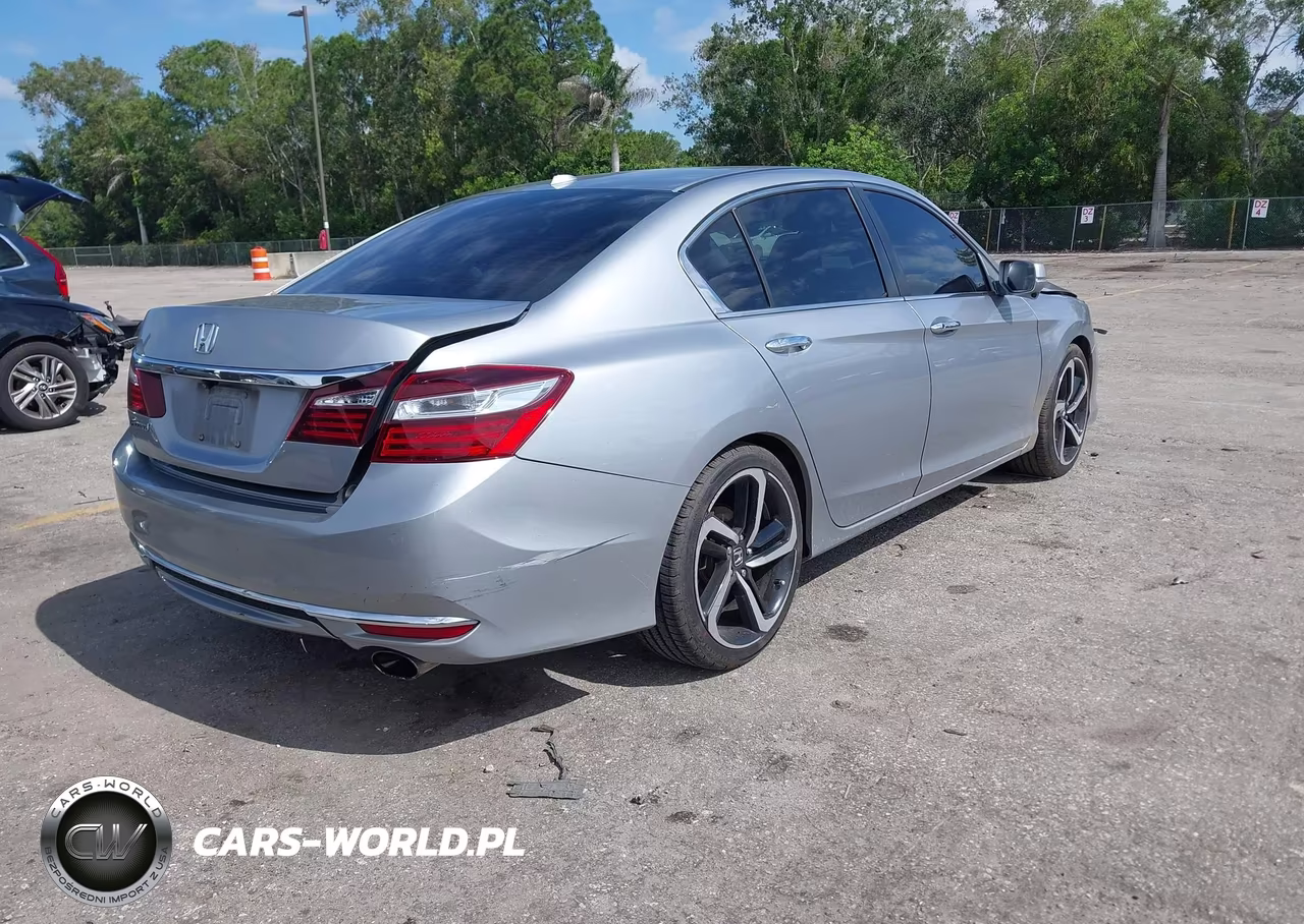 2016 Honda Accord Ex VIN:1HGCR2F05GA247204 - 4