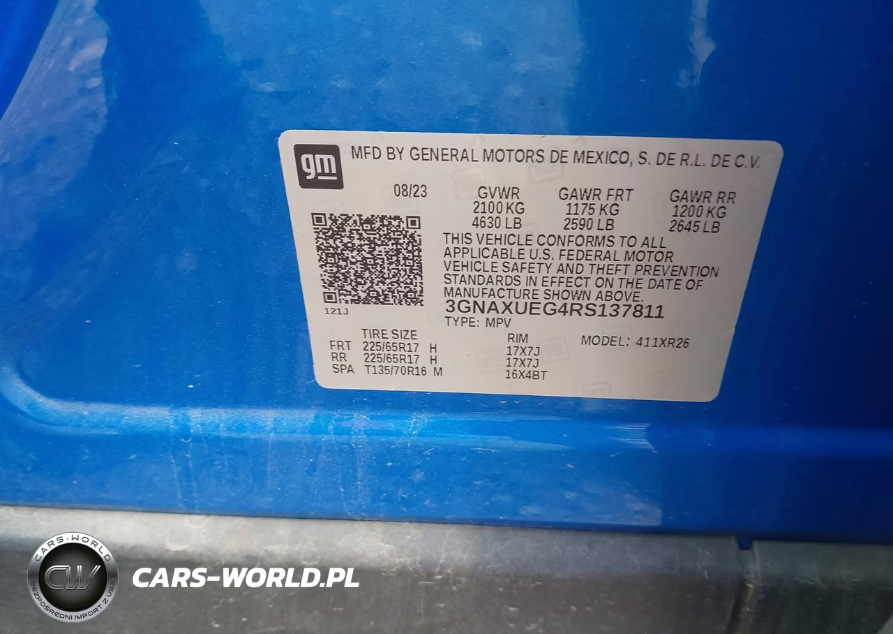 2024 Chevrolet Equinox Awd Lt VIN:3GNAXUEG4RS137811 - 9