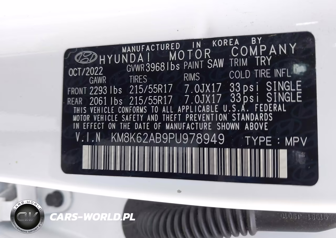 2023 Hyundai Kona Sel VIN:KM8K62AB9PU978949 - 9