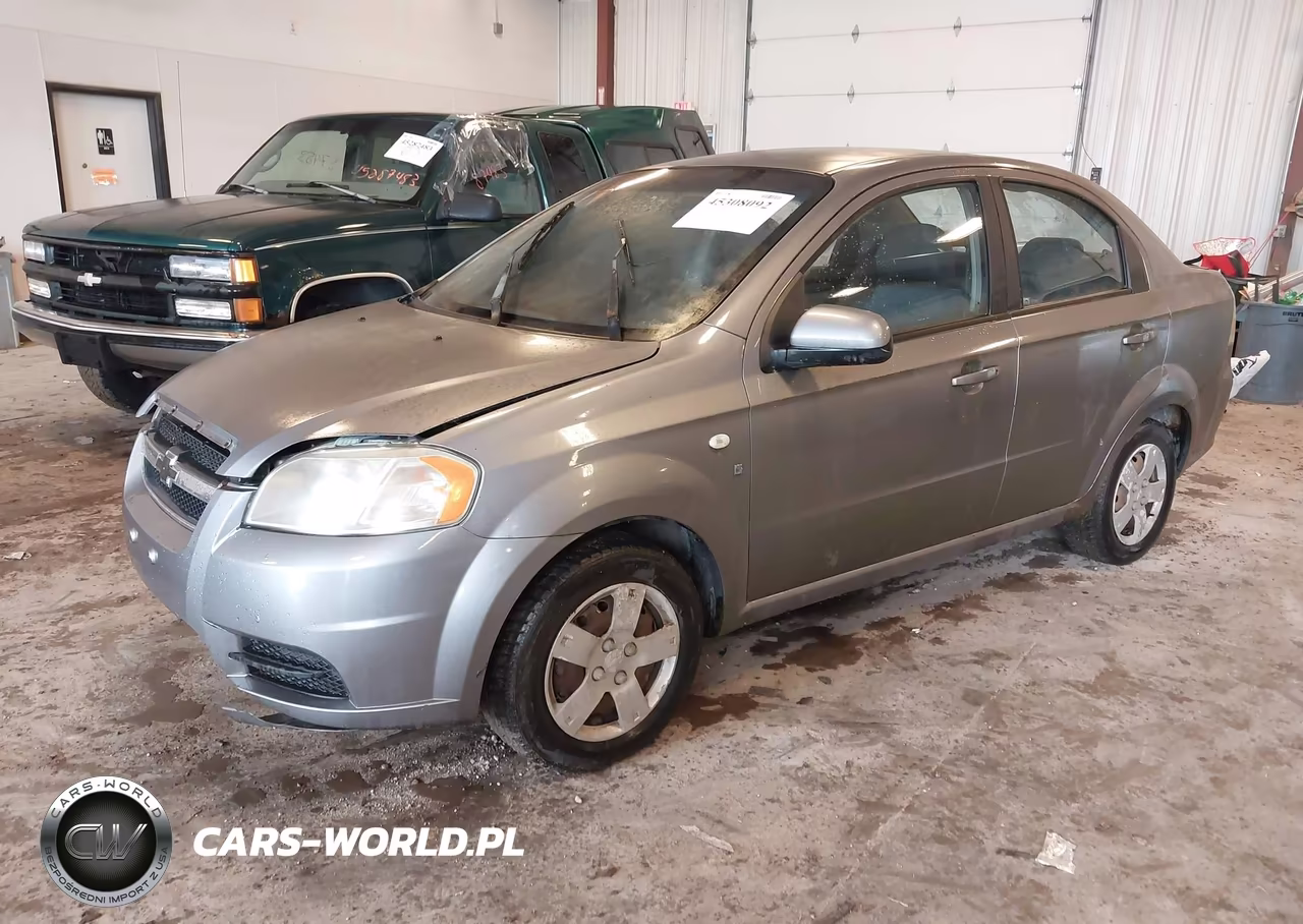 2007 Chevrolet Aveo Ls VIN:KL1TD56667B063300 - 2