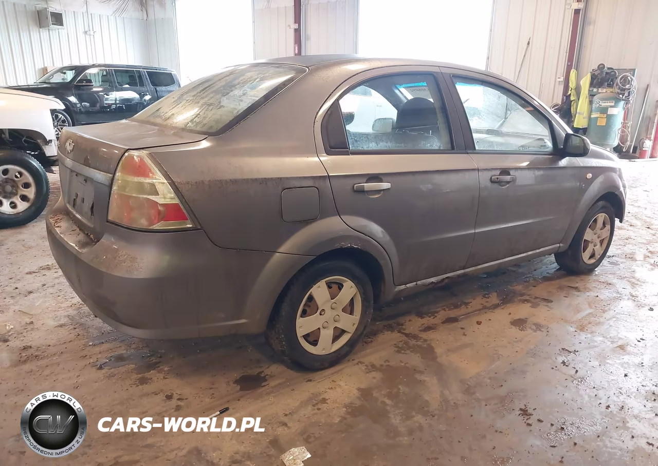 2007 Chevrolet Aveo Ls VIN:KL1TD56667B063300 - 4