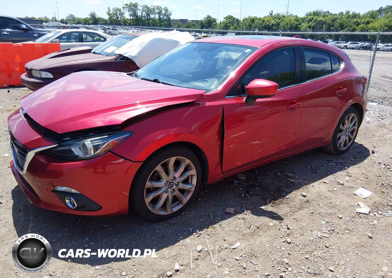 2015 Mazda Mazda3 S Grand Touring VIN:JM1BM1M39F1243543 - 2