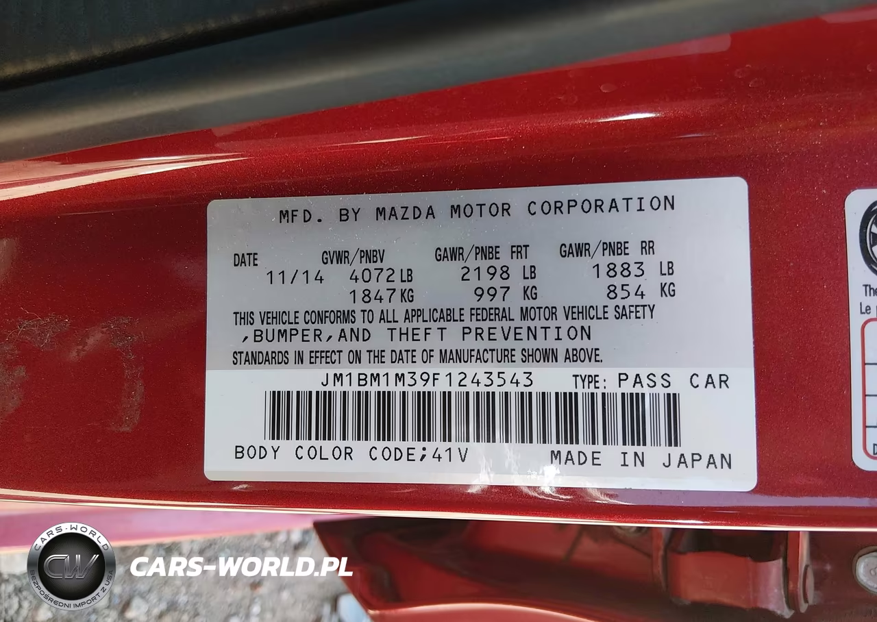 2015 Mazda Mazda3 S Grand Touring VIN:JM1BM1M39F1243543 - 9