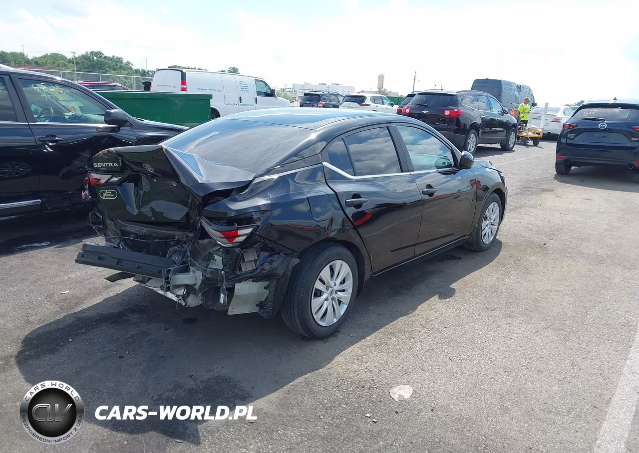 2024 Nissan Sentra S Xtronic Cvt VIN:3N1AB8BV5RY333094 - 4