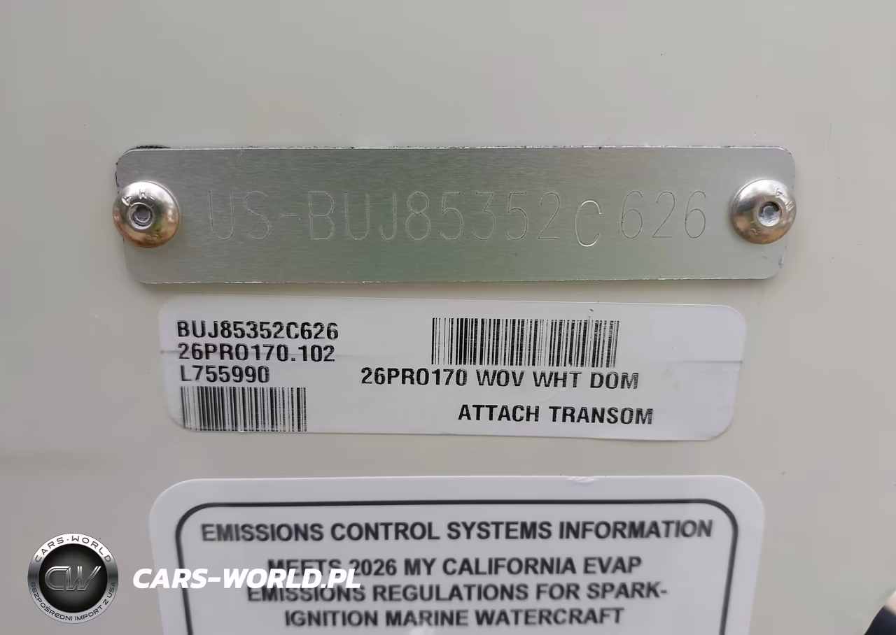 2026 Tracker Other VIN:BUJ85352C626 - 9