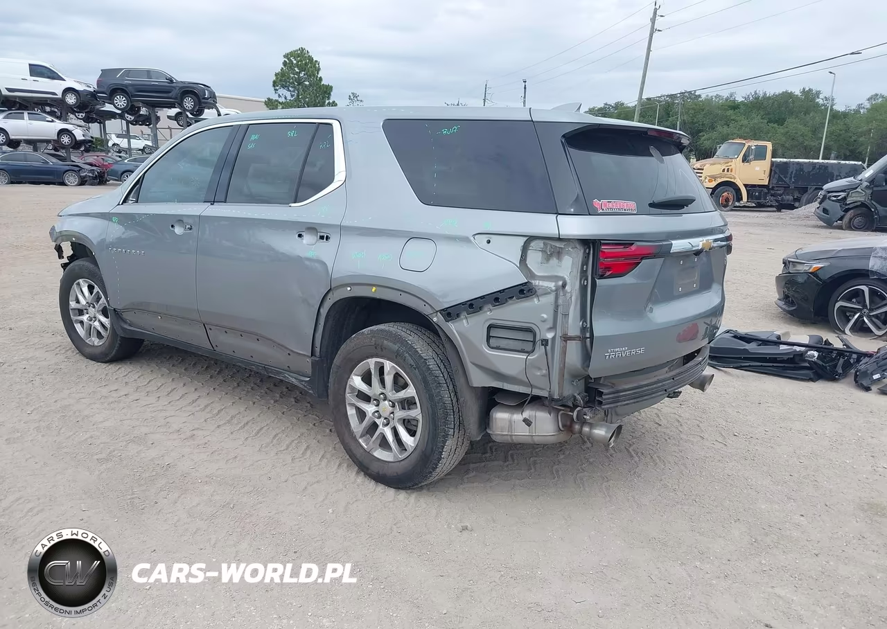 2023 Chevrolet Traverse Fwd Ls VIN:1GNERFKW2PJ234734 - 3