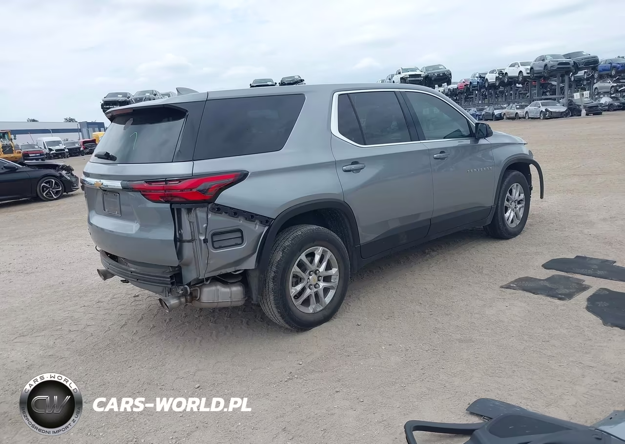 2023 Chevrolet Traverse Fwd Ls VIN:1GNERFKW2PJ234734 - 4