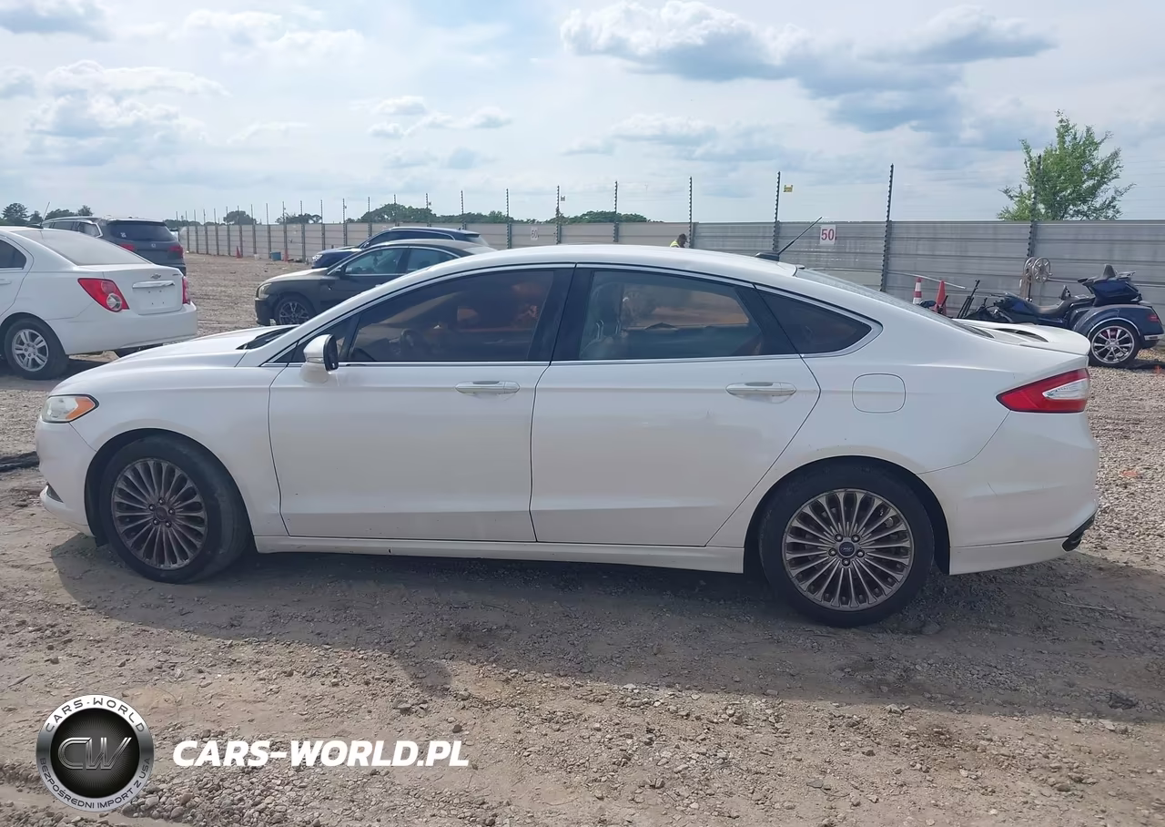 2014 Ford Fusion Titanium VIN:3FA6P0K93ER297599 - 14