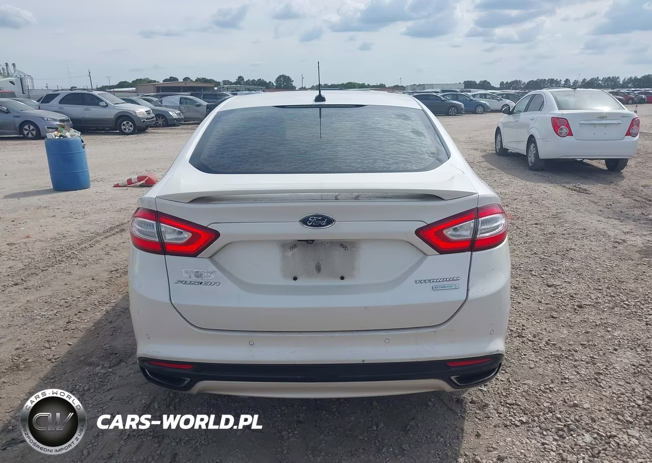 2014 Ford Fusion Titanium VIN:3FA6P0K93ER297599 - 16
