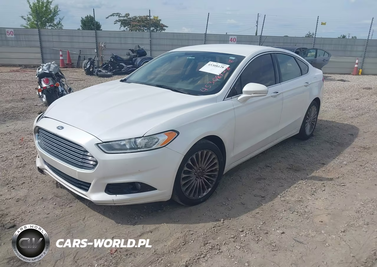 2014 Ford Fusion Titanium VIN:3FA6P0K93ER297599 - 2