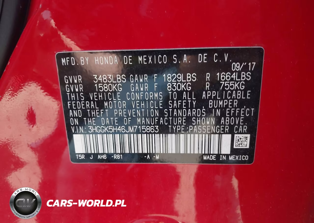 2018 Honda Fit Lx VIN:3HGGK5H46JM715863 - 9