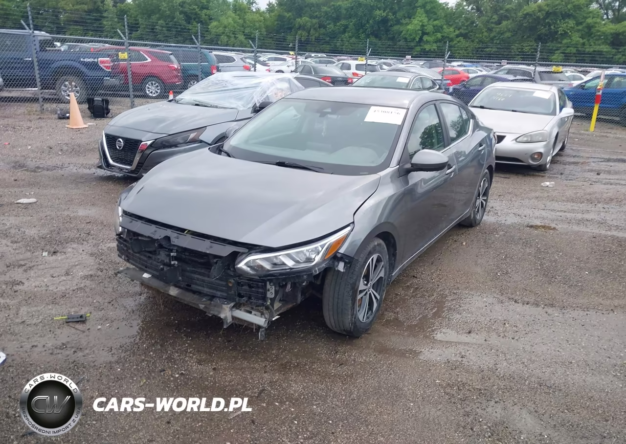 2023 Nissan Sentra Sv Xtronic Cvt VIN:3N1AB8CV6PY275623 - 2