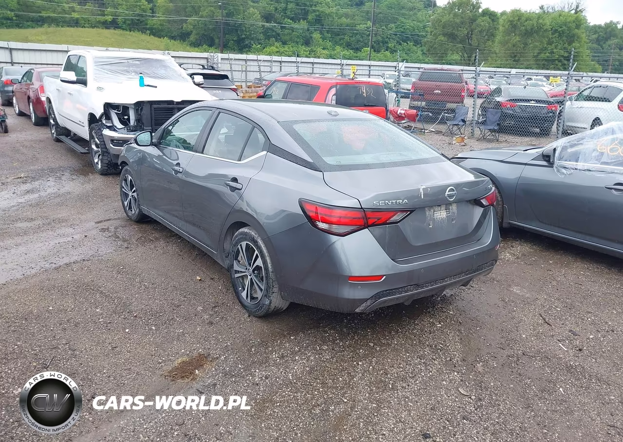 2023 Nissan Sentra Sv Xtronic Cvt VIN:3N1AB8CV6PY275623 - 3
