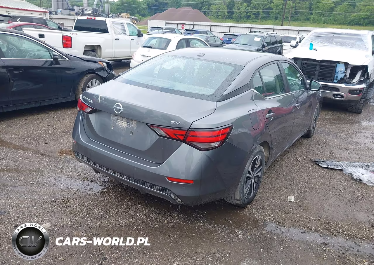 2023 Nissan Sentra Sv Xtronic Cvt VIN:3N1AB8CV6PY275623 - 4