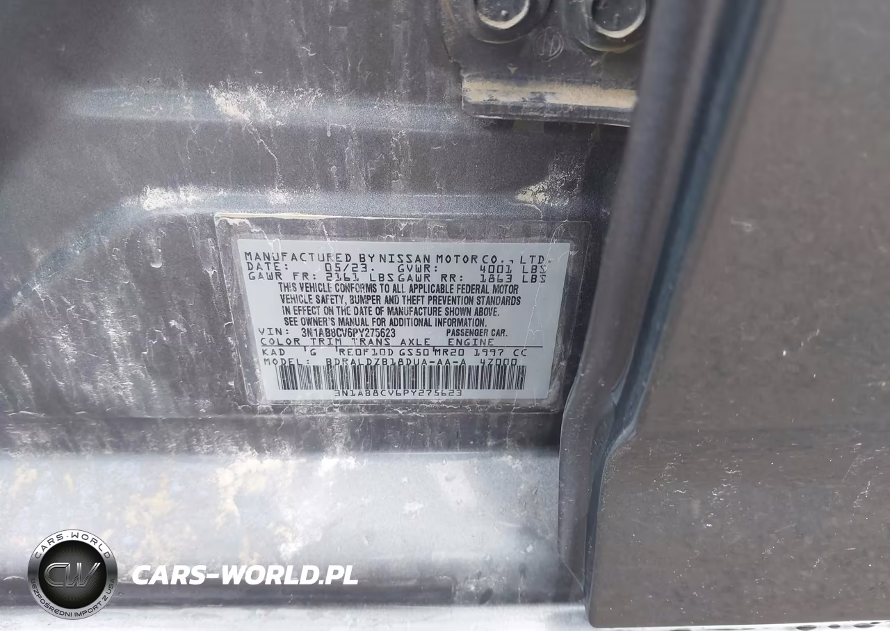 2023 Nissan Sentra Sv Xtronic Cvt VIN:3N1AB8CV6PY275623 - 9