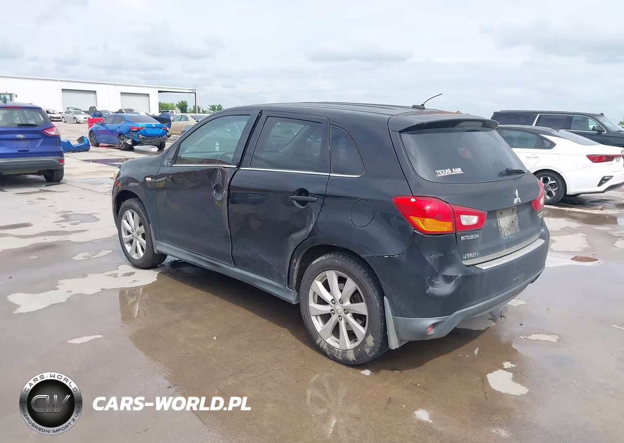2013 Mitsubishi Outlander Sport Se VIN:4A4AP4AU9DE005157 - 3
