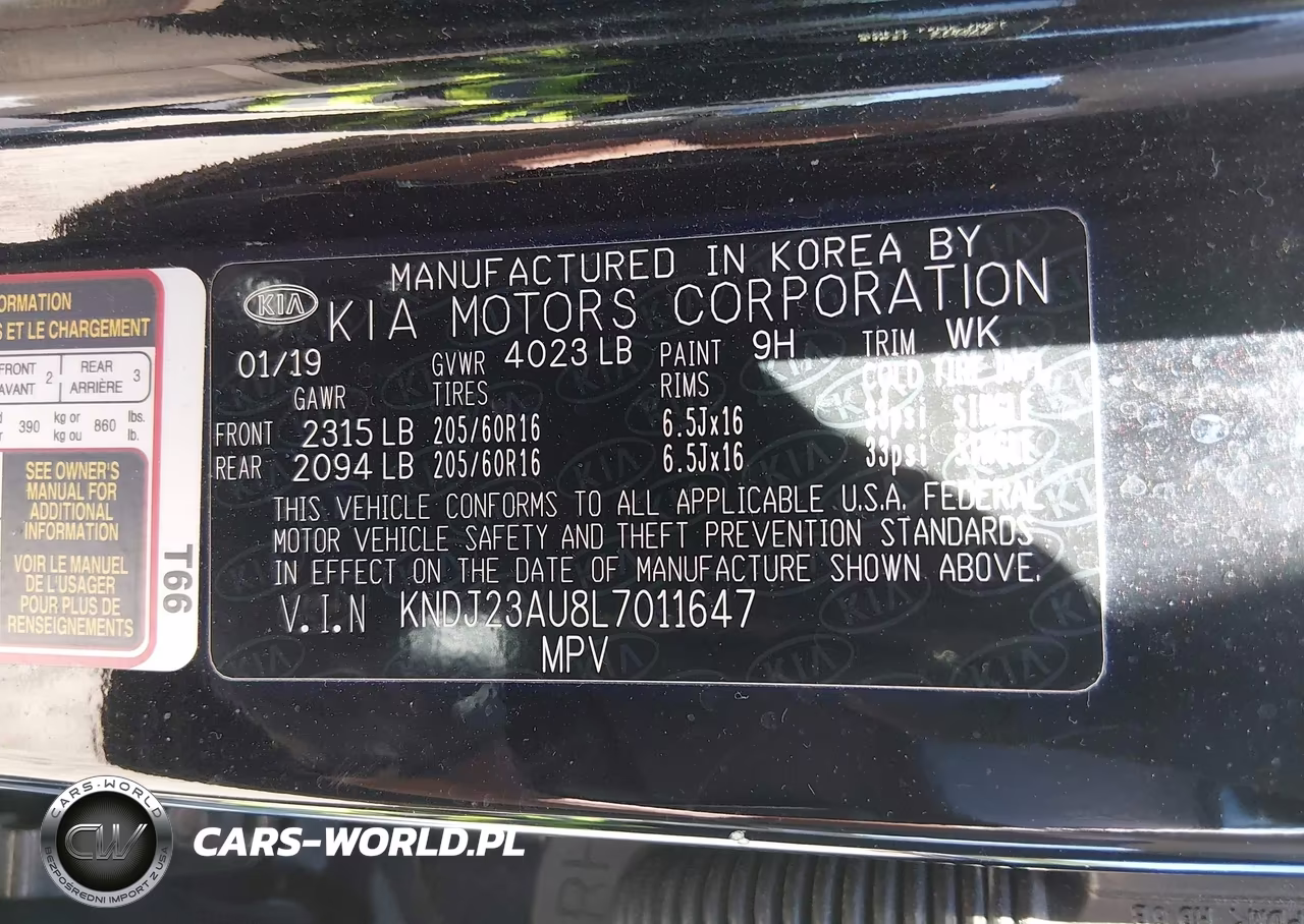 2020 Kia Soul S VIN:KNDJ23AU8L7011647 - 9