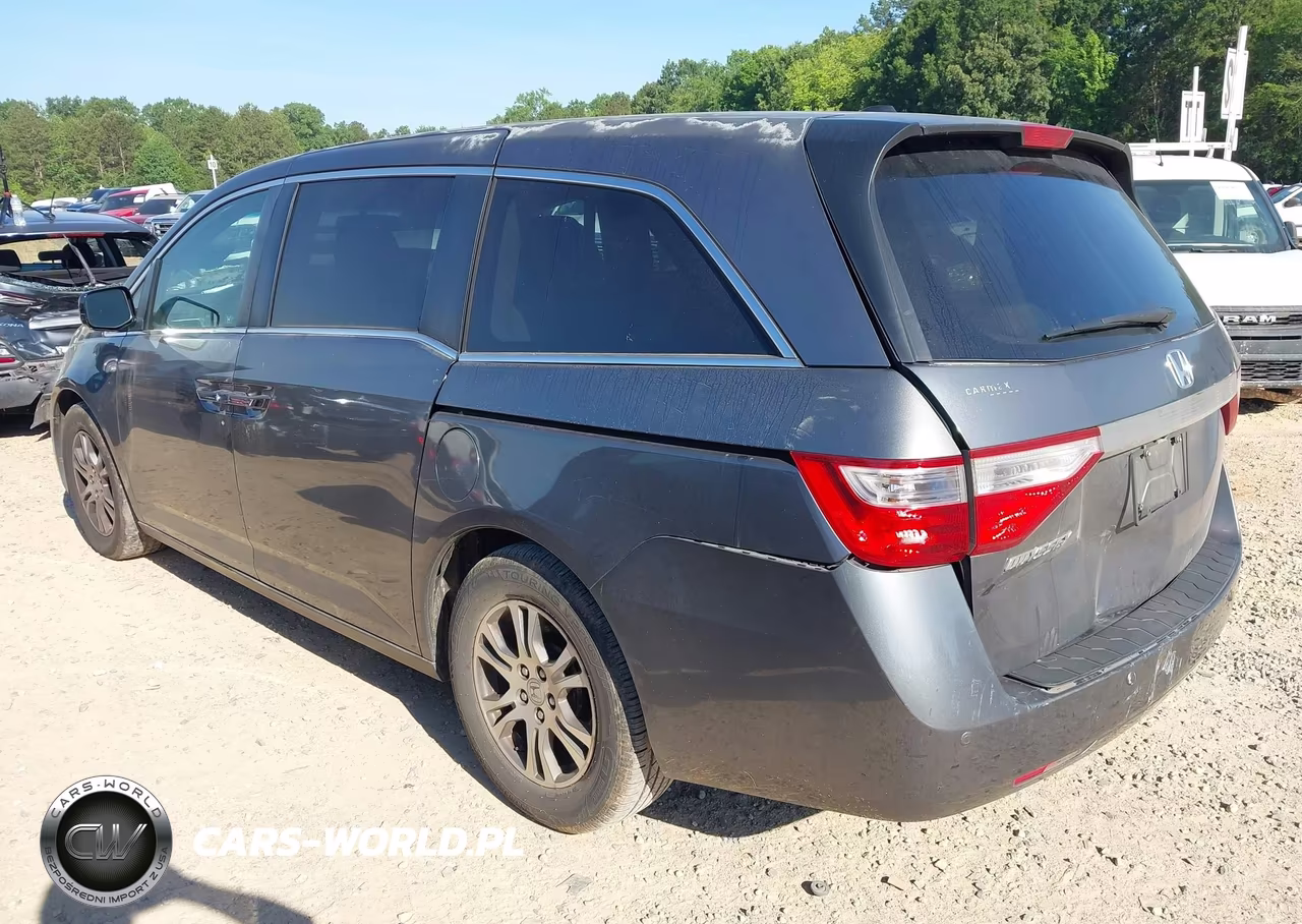 2011 Honda Odyssey Ex-L VIN:5FNRL5H63BB009669 - 3