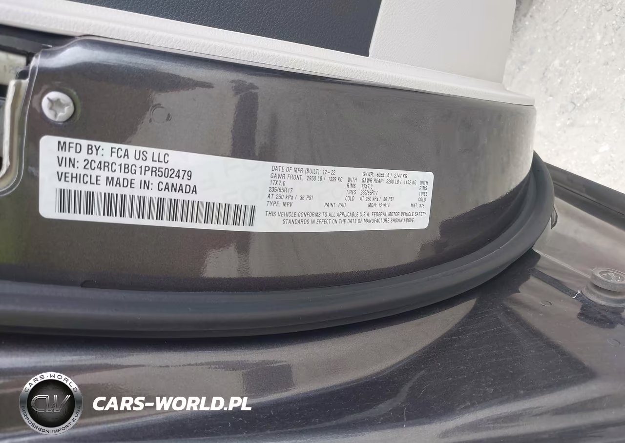 2023 Chrysler Pacifica Touring L VIN:2C4RC1BG1PR502479 - 9