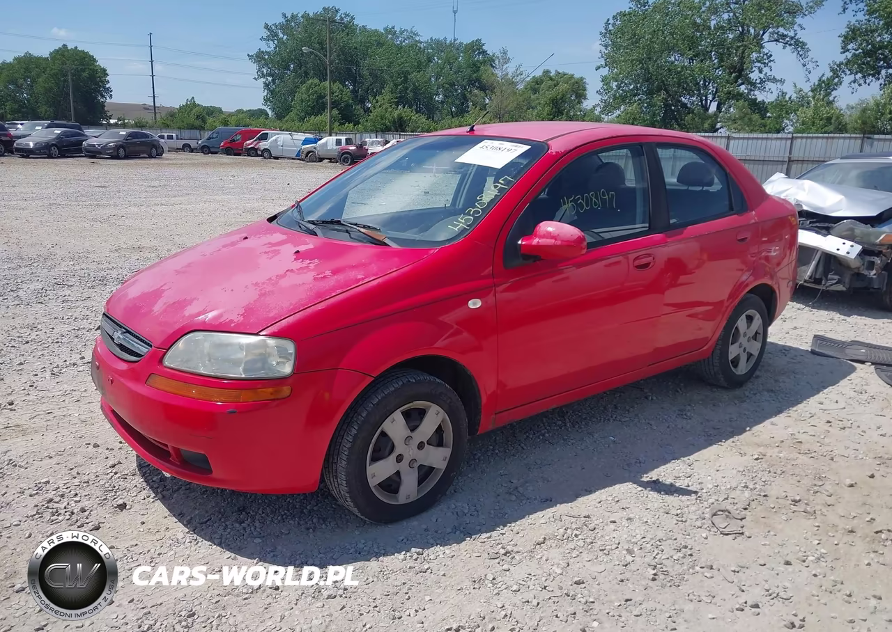 2006 Chevrolet Aveo Ls VIN:KL1TD56646B597068 - 2