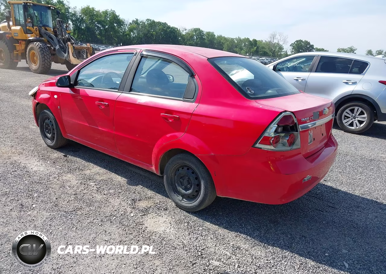 2008 Chevrolet Aveo Ls VIN:KL1TD566X8B278342 - 3