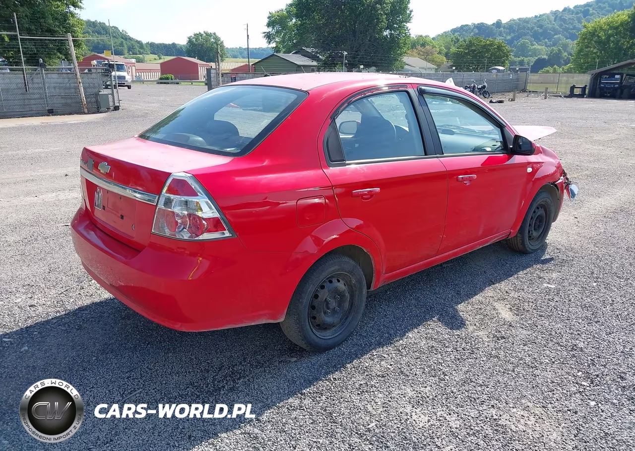 2008 Chevrolet Aveo Ls VIN:KL1TD566X8B278342 - 4