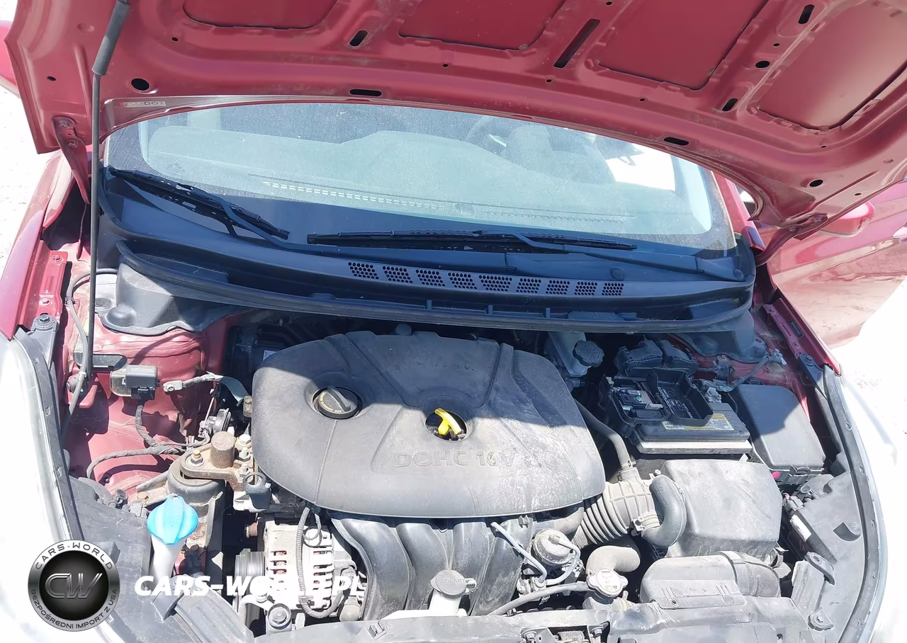 2014 Hyundai Elantra Se VIN:5NPDH4AEXEH540252 - 10