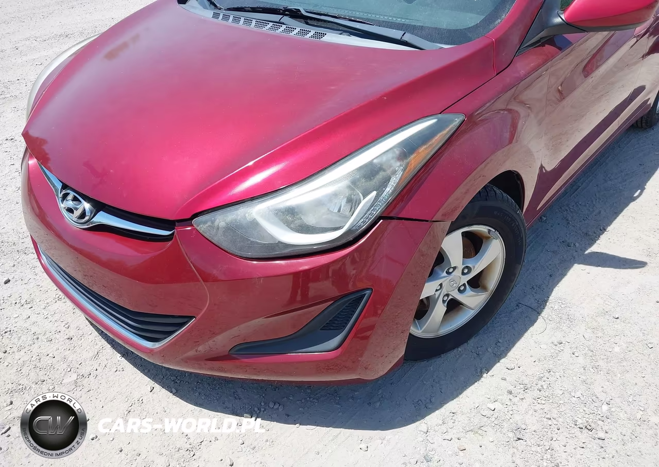 2014 Hyundai Elantra Se VIN:5NPDH4AEXEH540252 - 6
