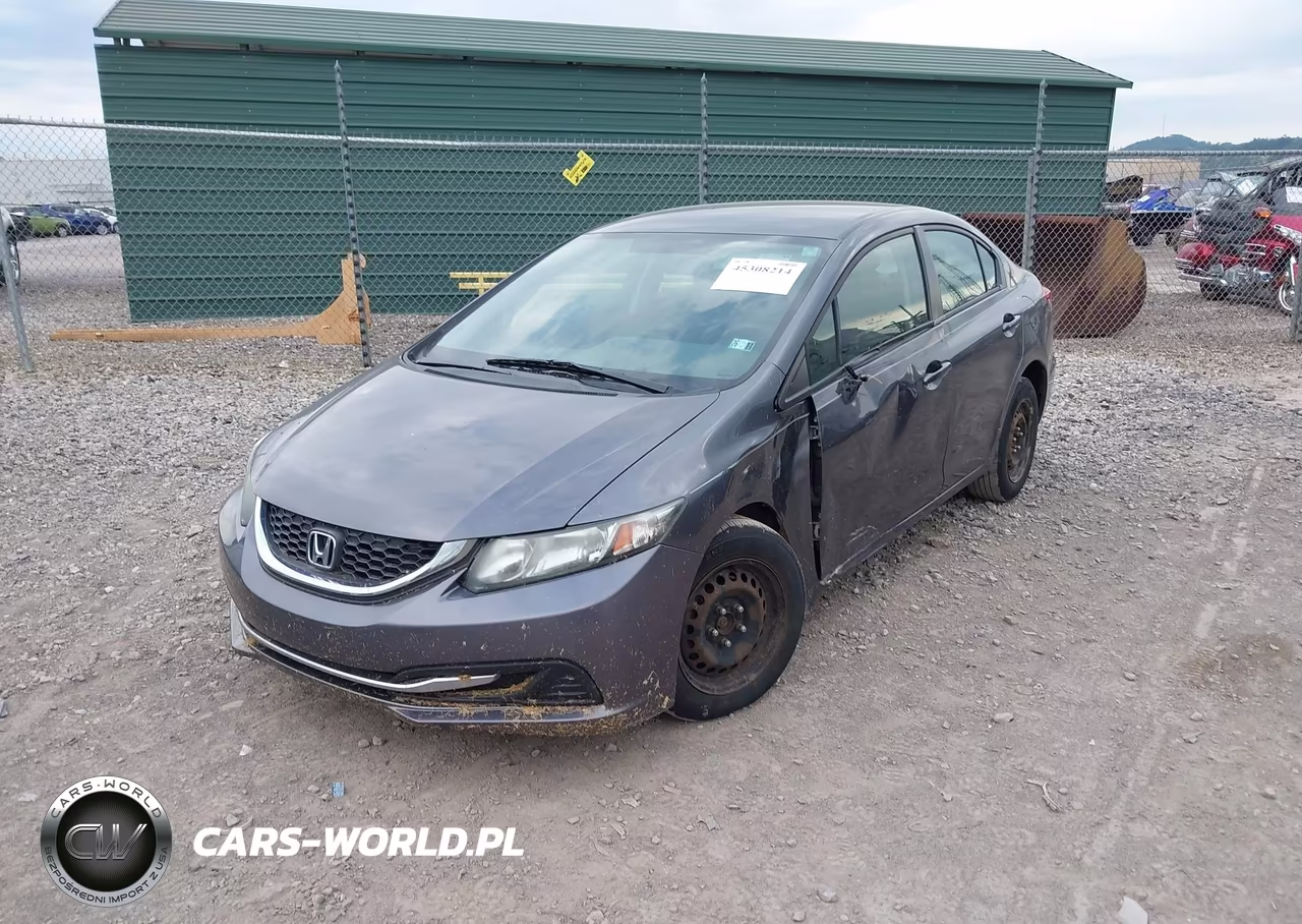 2015 Honda Civic Lx VIN:2HGFB2F51FH507630 - 2
