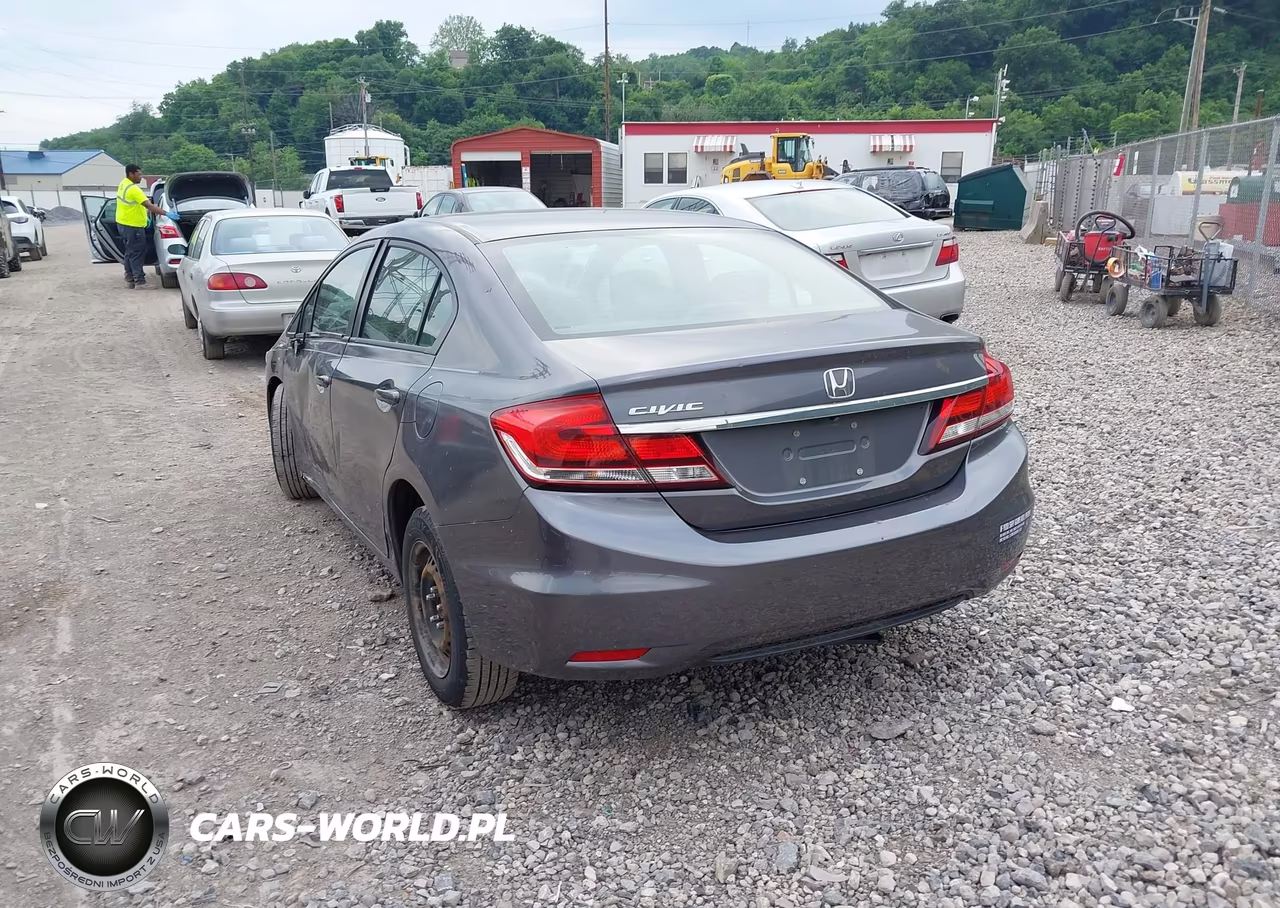 2015 Honda Civic Lx VIN:2HGFB2F51FH507630 - 3