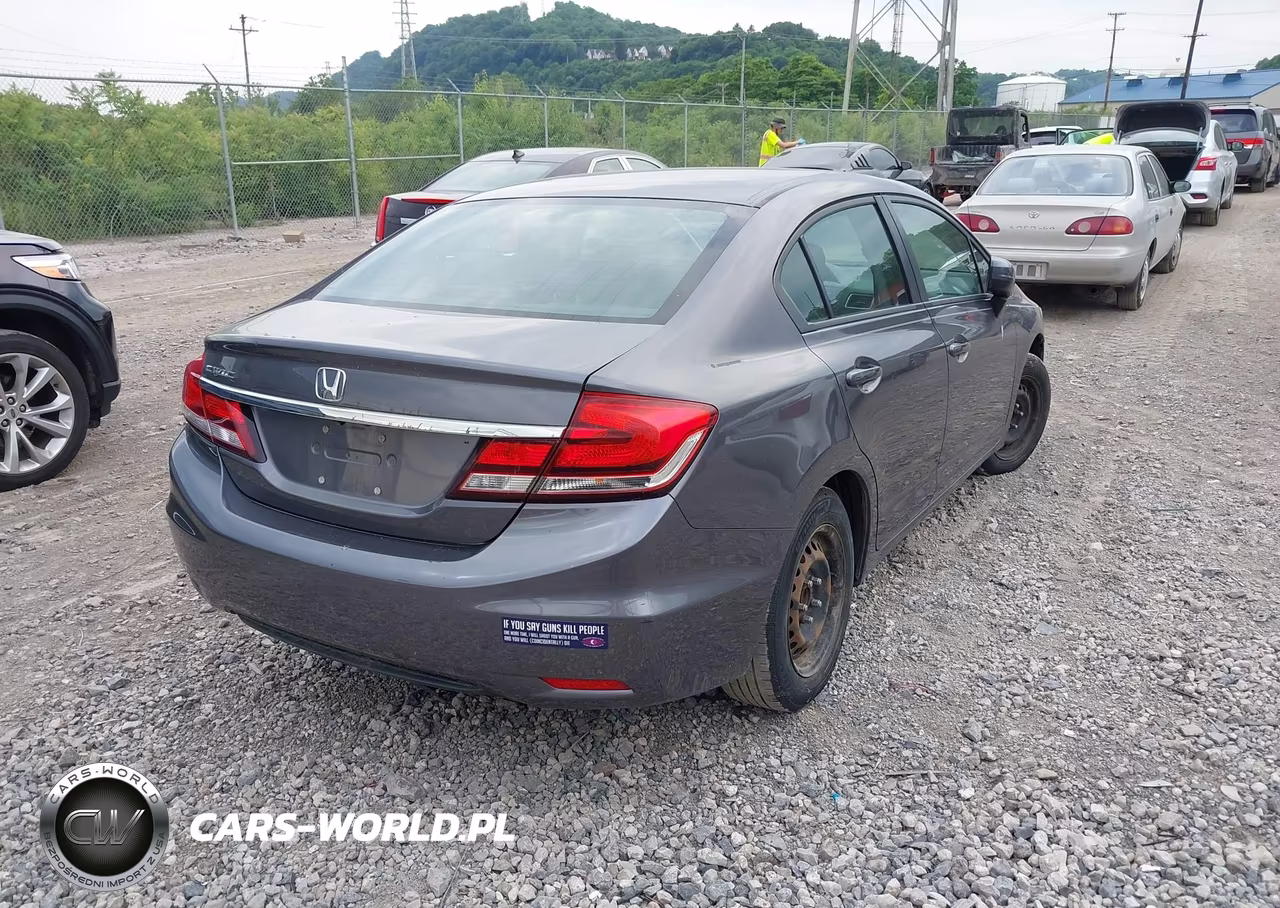 2015 Honda Civic Lx VIN:2HGFB2F51FH507630 - 4