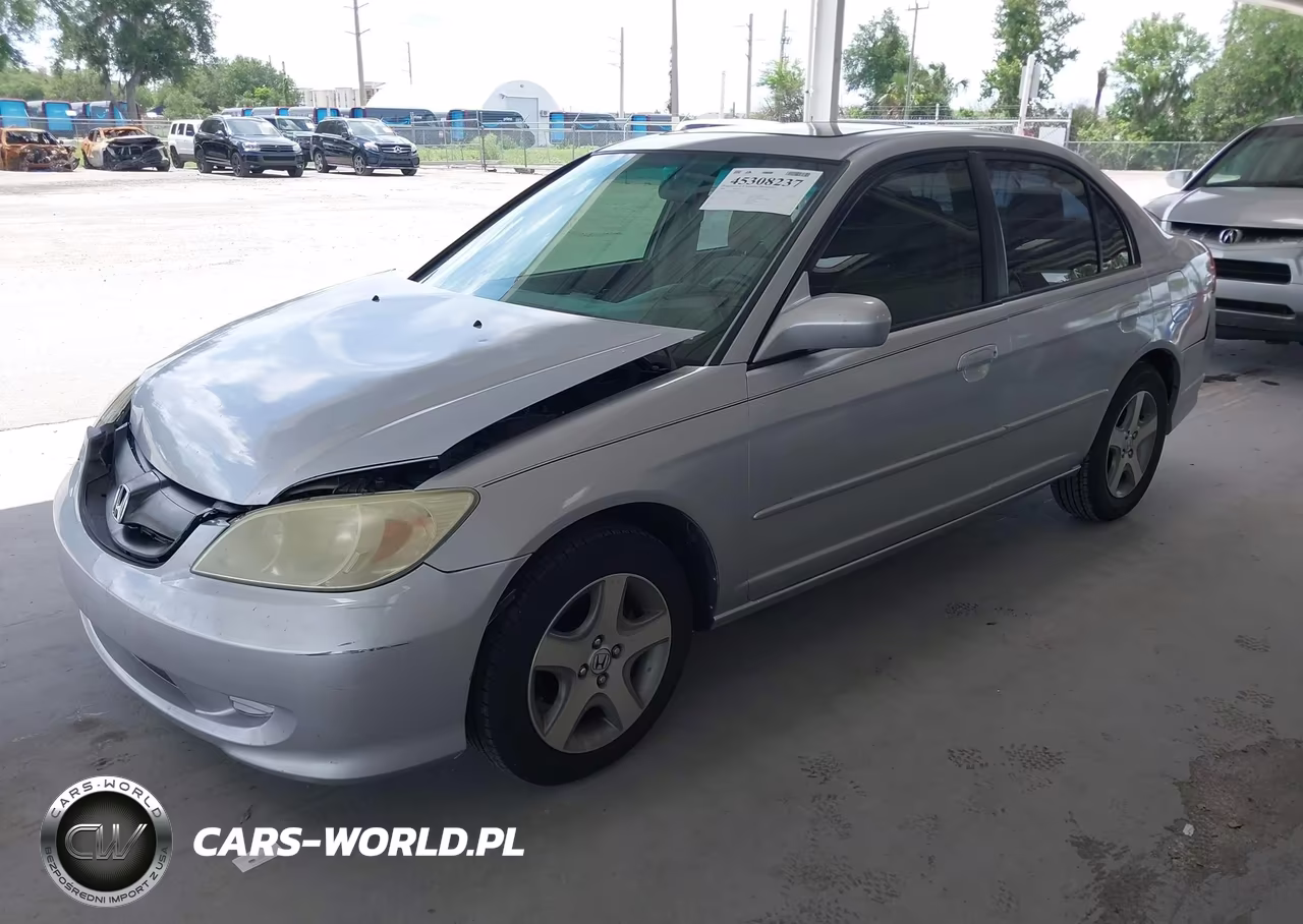 2005 Honda Civic Ex VIN:2HGES26795H565366 - 2