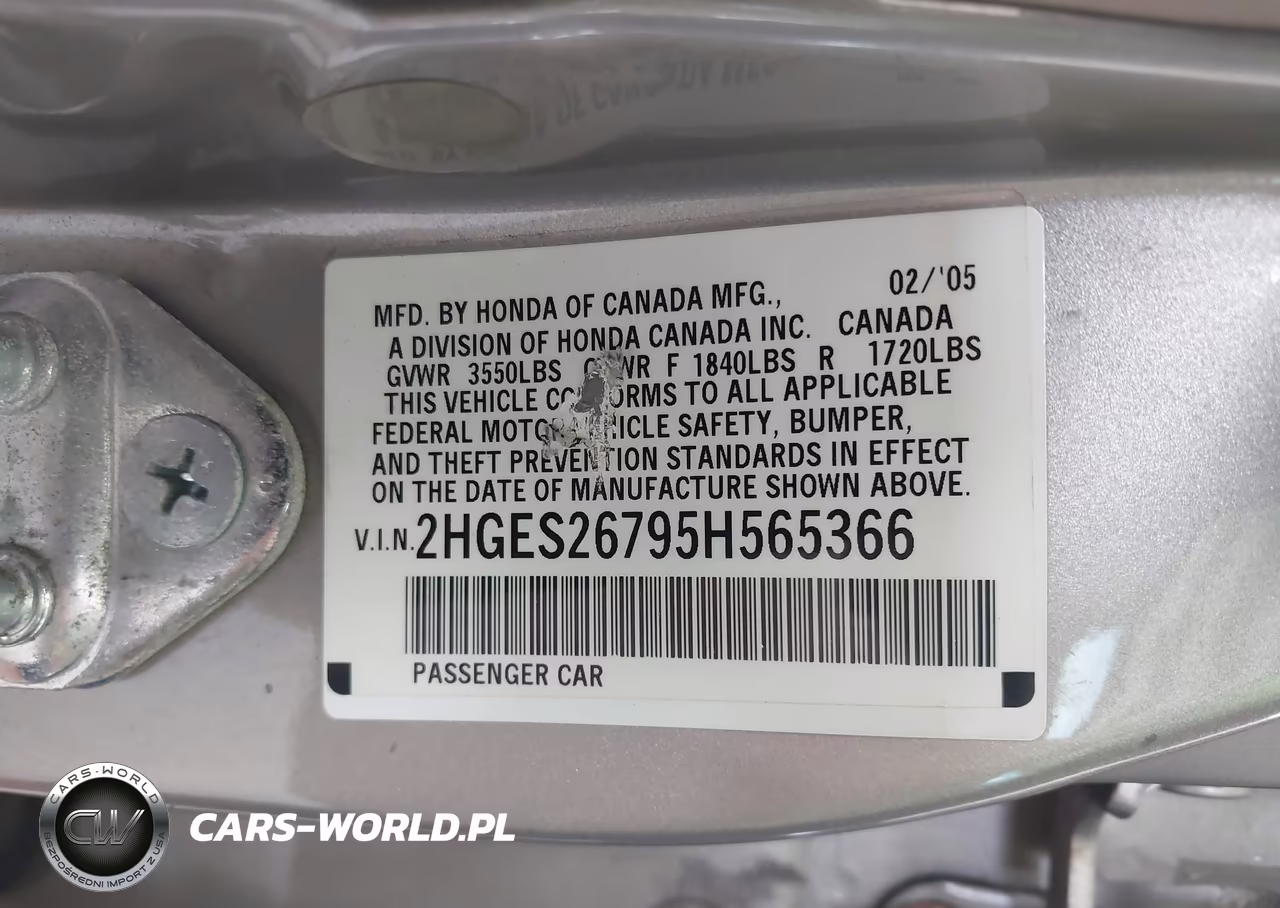 2005 Honda Civic Ex VIN:2HGES26795H565366 - 9