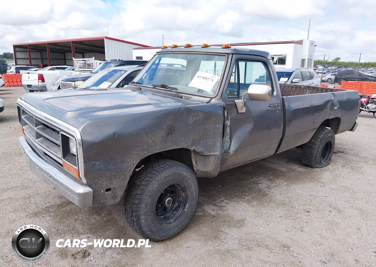 1984 Dodge W-Series W150 VIN:1B7GW14T1ES216622 - 2